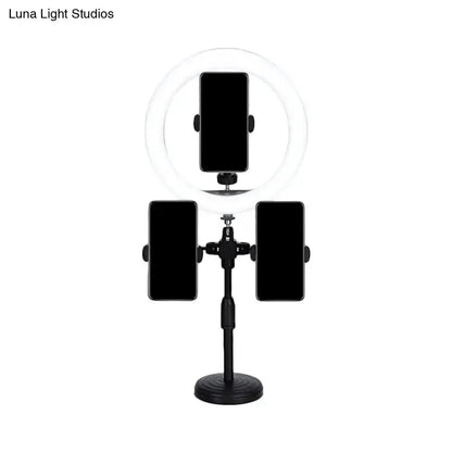 Minimalist Black LED Mirror Lamp Phone Holders