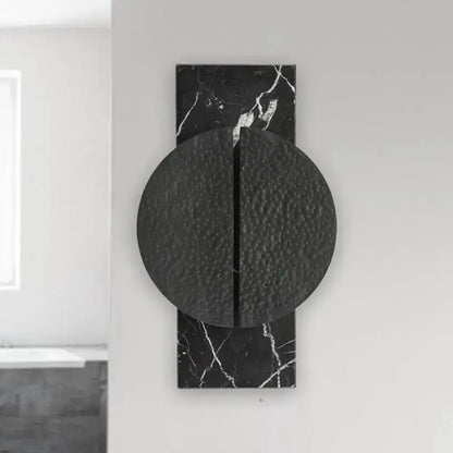 Minimalist Black Marble Wall Lamp LED Sconce
