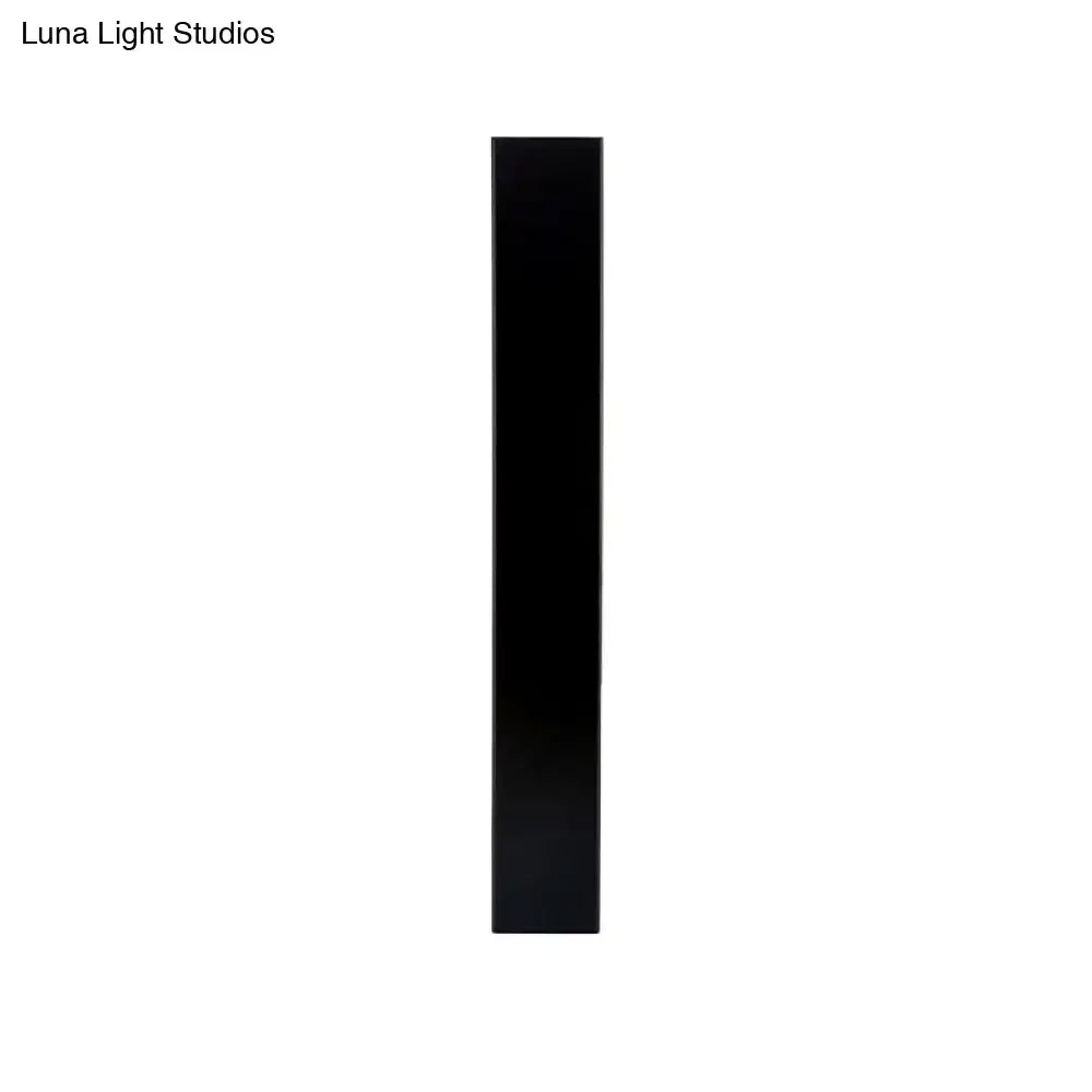 White Aluminum Wall Sconce by Decorbites, vertical aluminum fixture for Home & Garden on Tampa Home & Garden Store