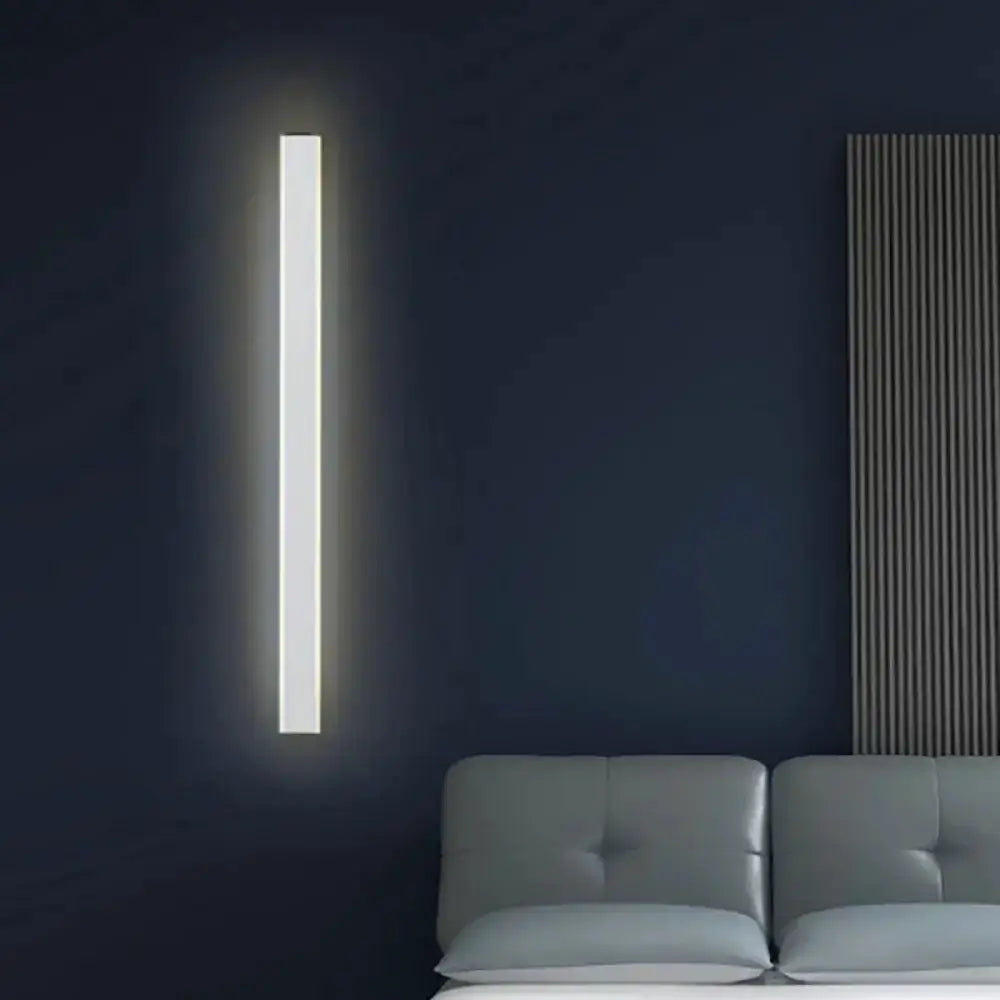 Minimalist Black and White LED Wall Lamp Sconce