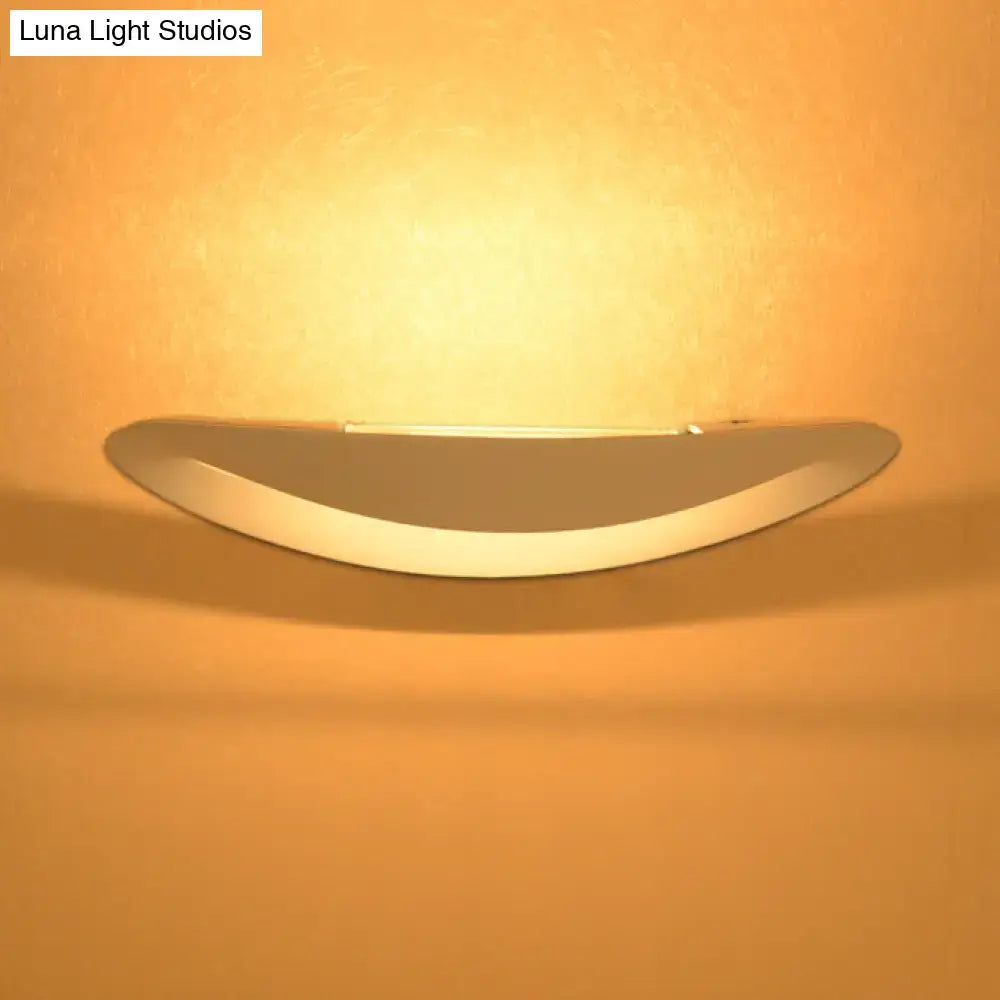 Black oval aluminum LED wall sconce by Decorbites for Home & Garden on Tampa Home & Garden Store