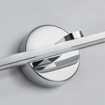 Minimalist Brass Elliptical Wall Light for Bath