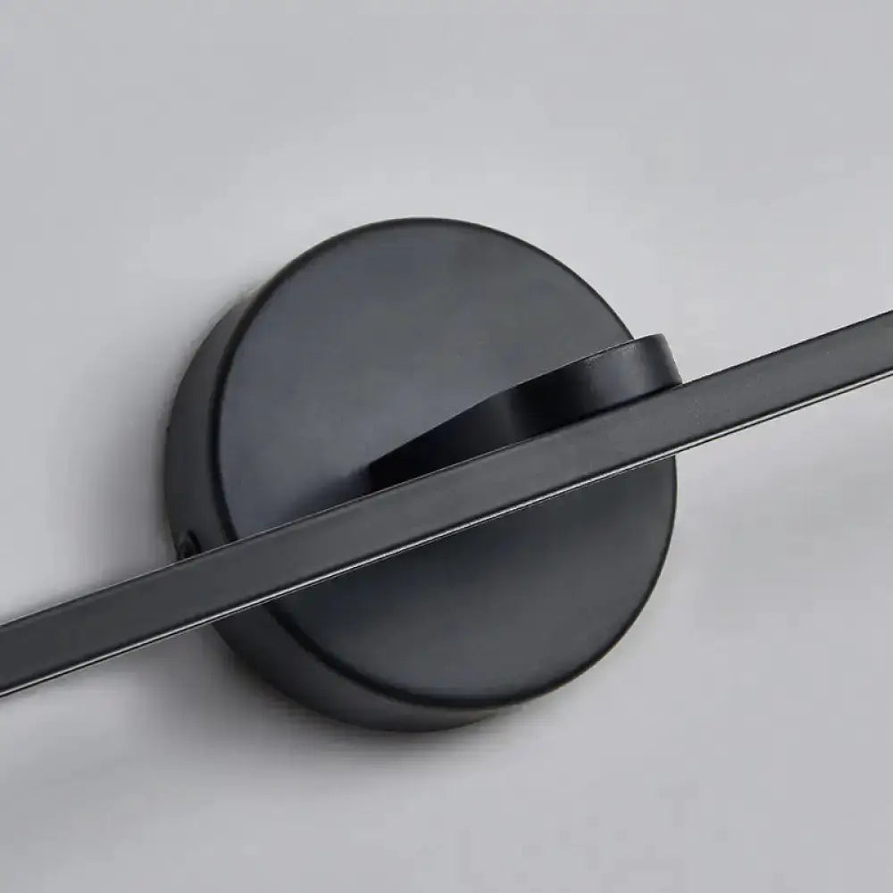 Minimalist Brass Elliptical Wall Light for Bath