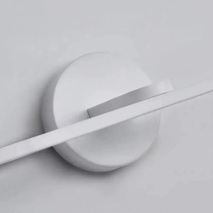 Minimalist Brass Elliptical Wall Light for Bath