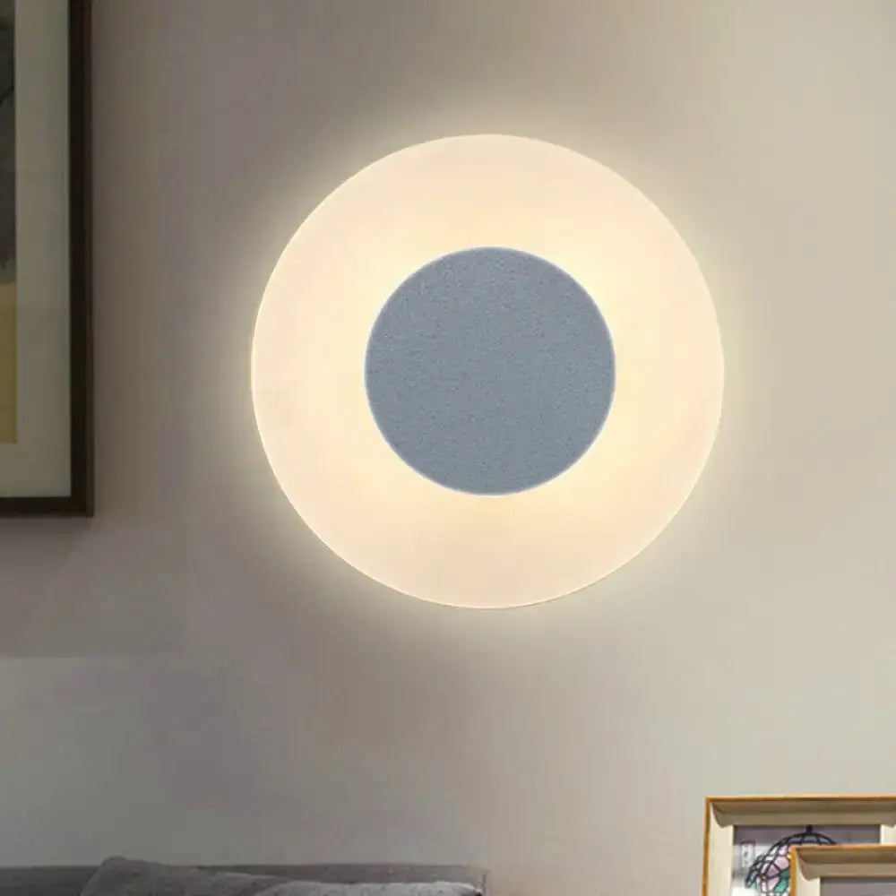 Ultra Thin Acrylic LED Wall Sconce in Warm/White/Natural Light - Minimalist Design