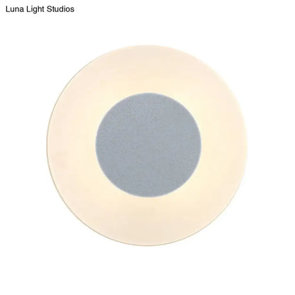 Ultra Thin Acrylic LED Wall Sconce in Warm/White/Natural Light - Minimalist Design