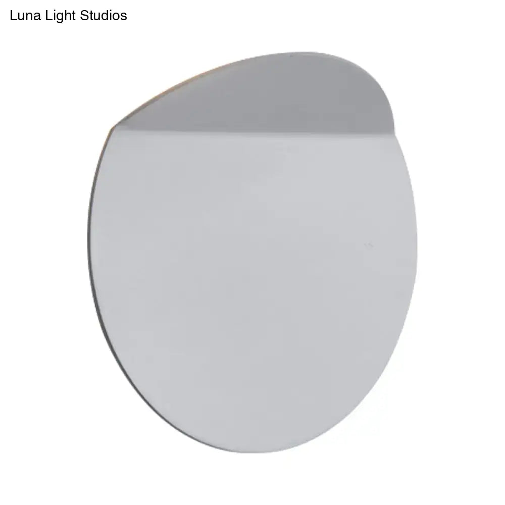 Copper Wall Sconce Light by Decorbites with round frosted glass shade on Tampa Home & Garden Store