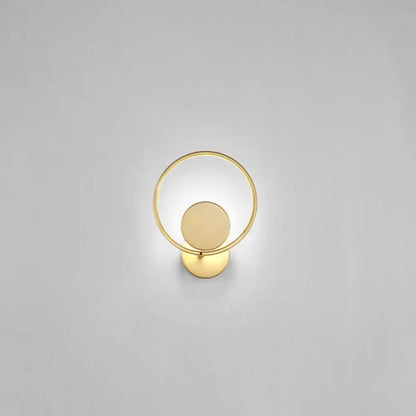 Gold LED Sconce Wall Mounted Lamp for Bedroom