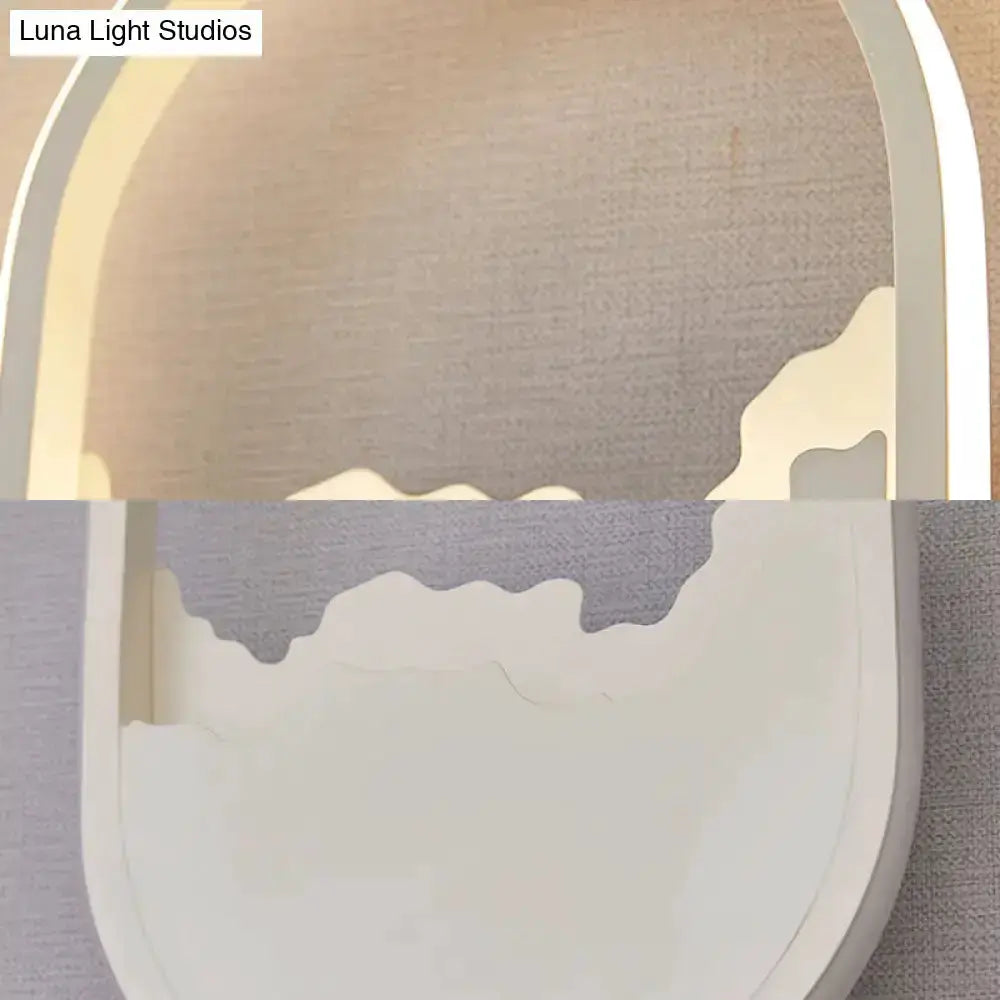 Minimalist Cloud Led Wall Sconce For Bedroom