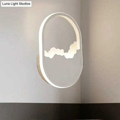Minimalist Cloud Led Wall Sconce For Bedroom