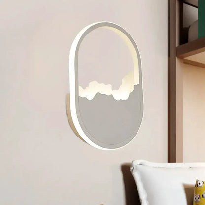 Minimalist Cloud Led Wall Sconce For Bedroom