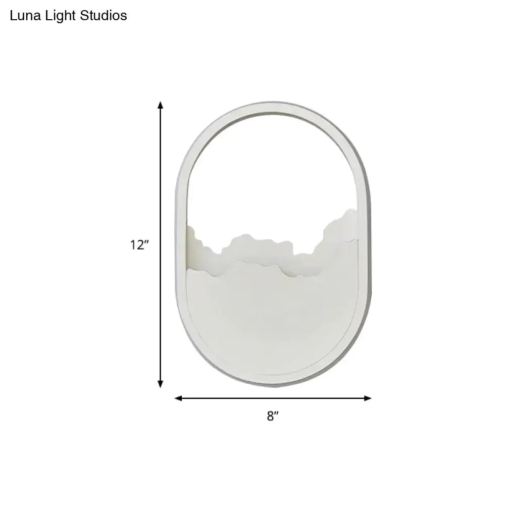 Minimalist Cloud Led Wall Sconce For Bedroom