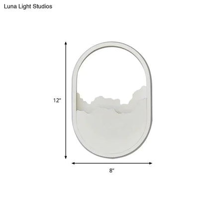 Minimalist Cloud Led Wall Sconce For Bedroom