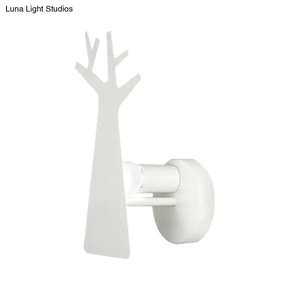 Tree Wall Mount Light - Nordic Macaron Style - Green/Grey/White - Bedroom Lighting