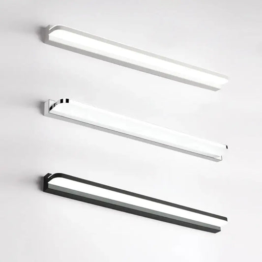 White Stainless LED Wall Light set of 3 wall lamps in white and black finishes Decorbites on Tampa Home & Garden Store