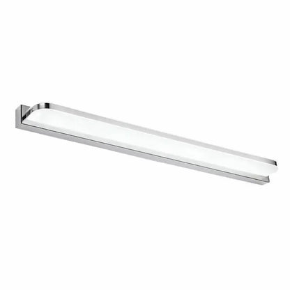 White stainless LED wall light by Decorbites with chrome frame on Tampa Home & Garden Store