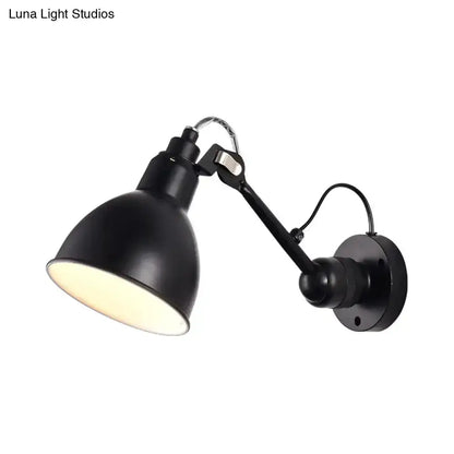 Decorbites minimalist black wall-mounted lamp with adjustable arm for living room on Tampa Home & Garden Store