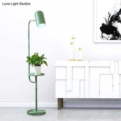 Mint Bell Metal Floor Lamp by Decorbites, mint green metal floor lamp with bell shade on Tampa Home & Garden Store