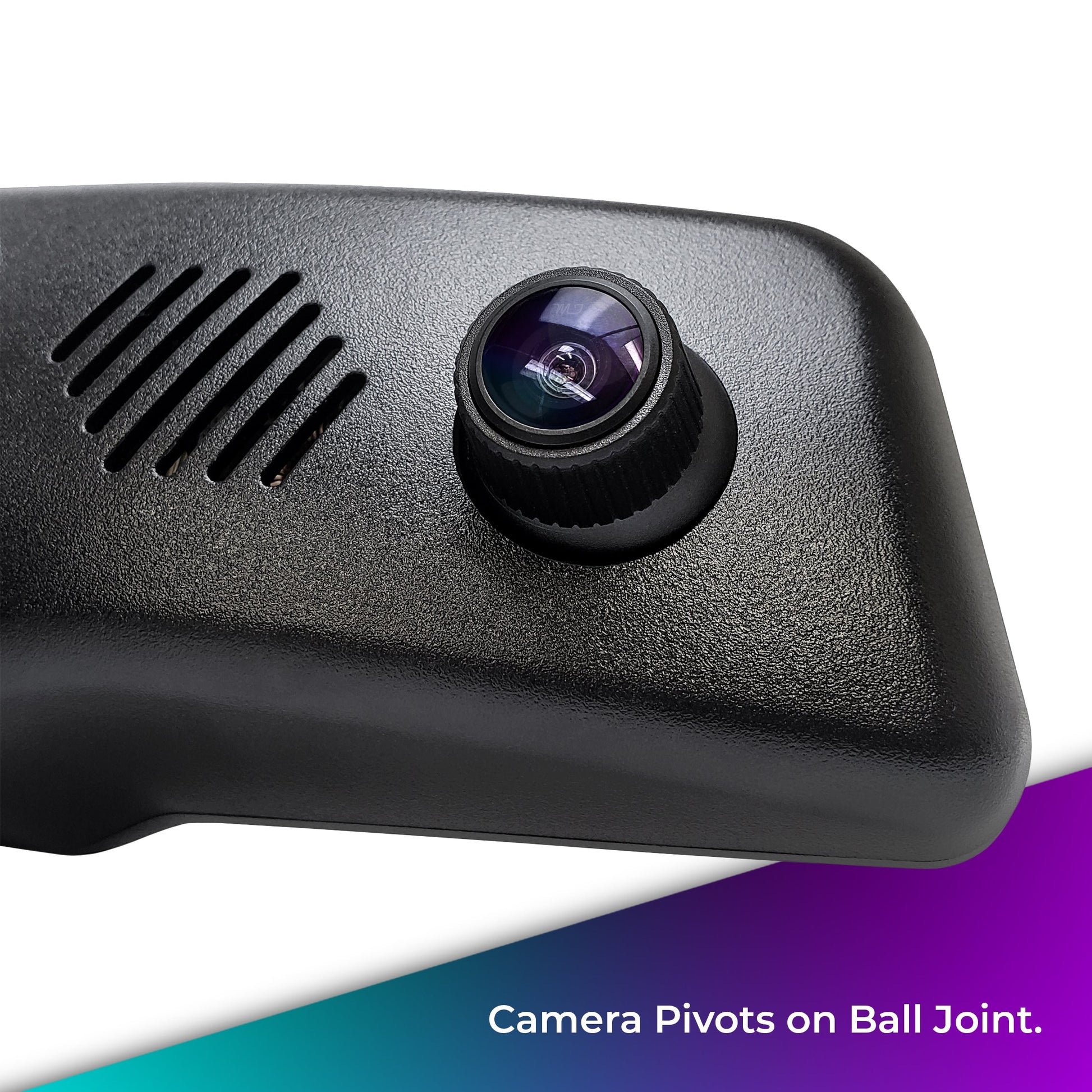 Master Tailgaters rearview mirror dash cam with black textured housing and visible camera lens on Tampa Home & Garden Store