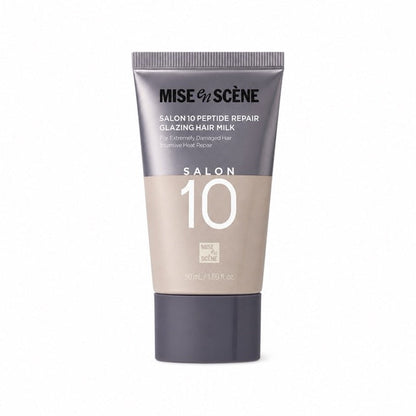Mise en Scène Salon 10 Peptide Repair Glazing Hair Milk 150ml hair essence tube Seoulia on Tampa Home & Garden Store