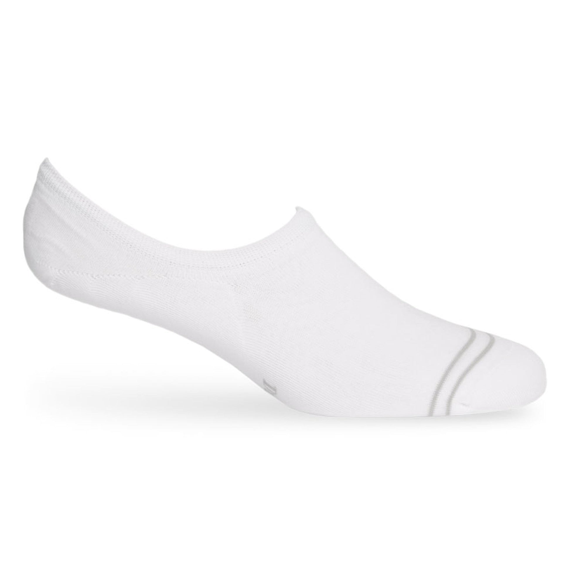 No Show socks DeadSoxy mixed cotton, white footie style on Tampa Home & Garden Store