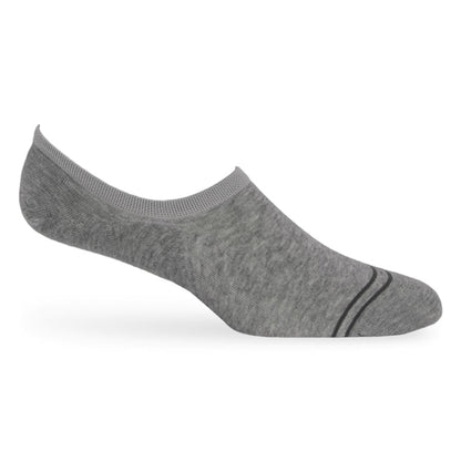 DeadSoxy mixed cotton no show socks, gray heather footie socks, 3-pack on Tampa Home & Garden Store