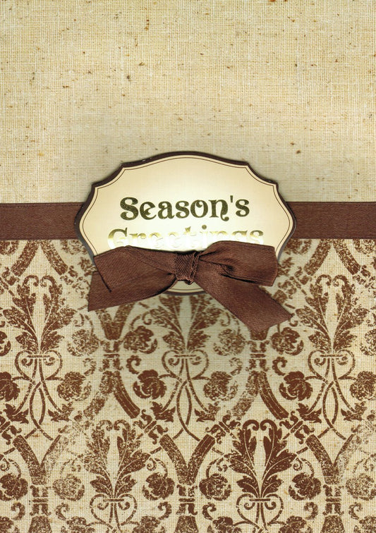 Tarjetas navideñas hechas a mano (10 unidades) - Paisley Brow