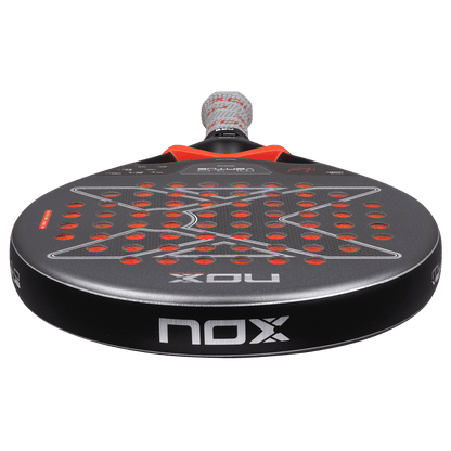 NOX ML10 Ventus Control 3K padel racket with orange grip and perforated face on Tampa Home & Garden Store