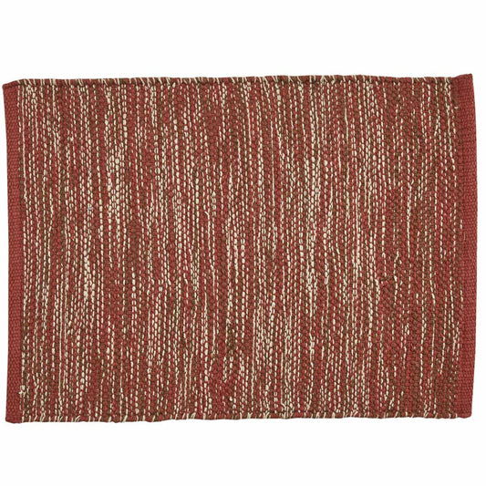 Napperon en laine rouge Ashfield