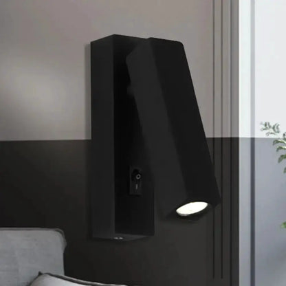 Adjustable Silver White LED Reading Lamp Sconce