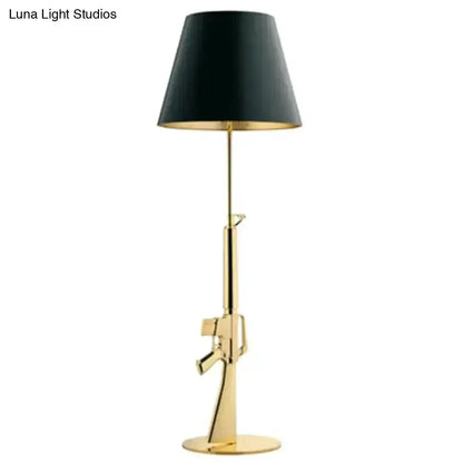 Nordic Ak47 Gun Floor Lamp Gold and Black Bedroom