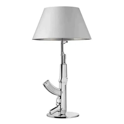 Nordic Ak47 Gun Floor Lamp Gold and Black Bedroom