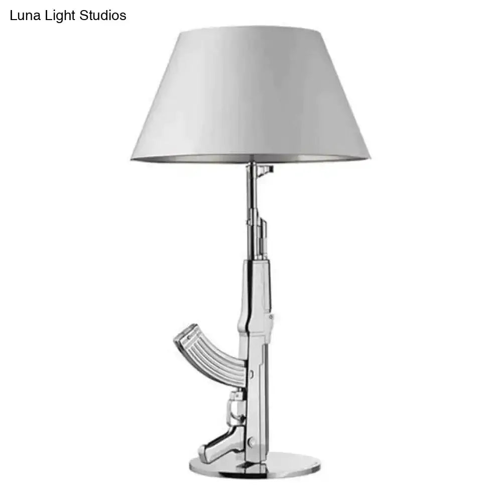 Nordic Ak47 Gun Floor Lamp Gold and Black Bedroom