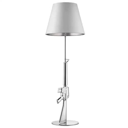 Nordic Ak47 Gun Floor Lamp Gold and Black Bedroom