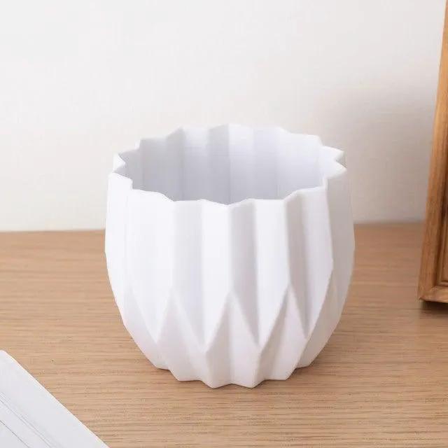 Modern Artificial Floral Vase and Ceramic Pot