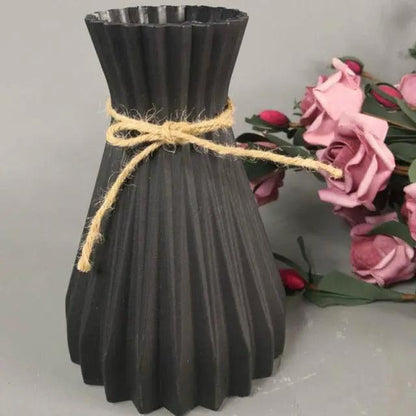 Modern Artificial Floral Vase and Ceramic Pot