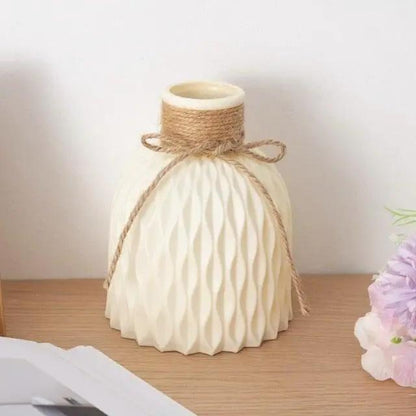 Modern Artificial Floral Vase and Ceramic Pot