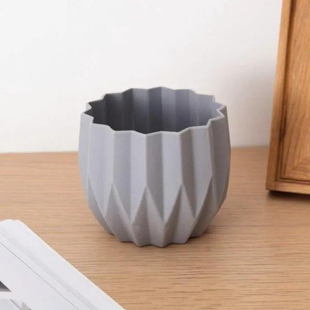 Modern Artificial Floral Vase and Ceramic Pot
