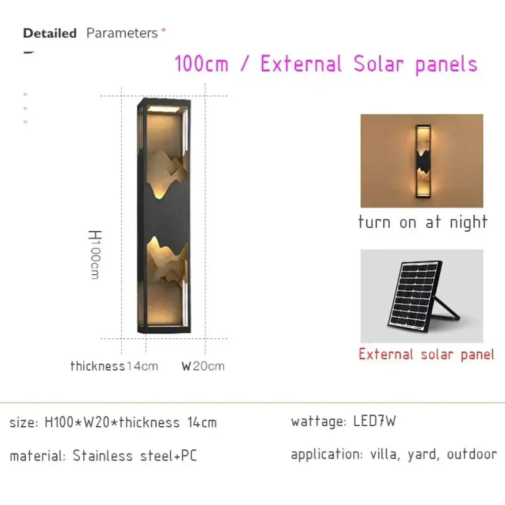 Waterproof Solar LED Outdoor Light - Garden Decoration Lamp
