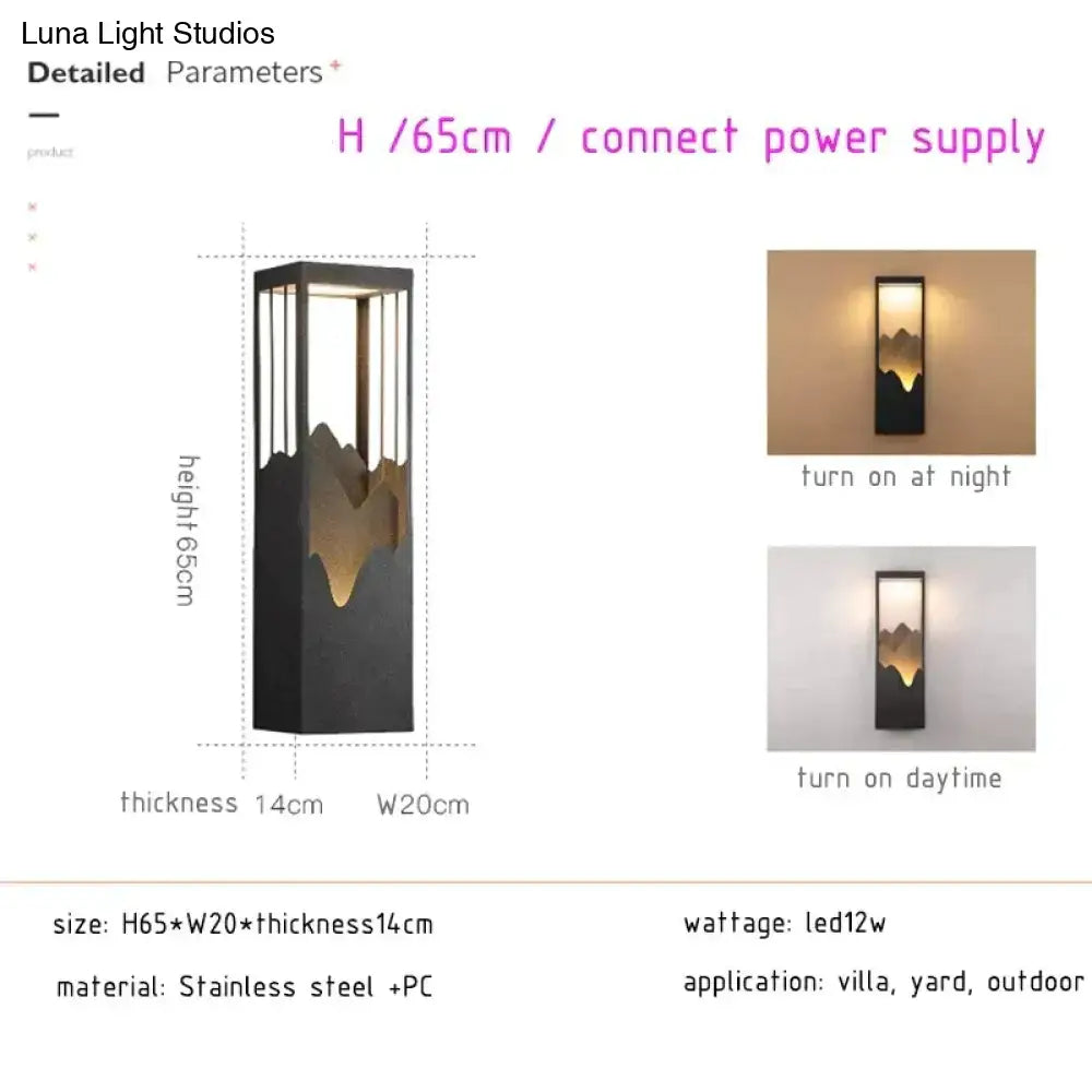 Waterproof Solar LED Outdoor Light - Garden Decoration Lamp