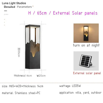 Waterproof Solar LED Outdoor Light - Garden Decoration Lamp