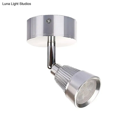 Black Chrome Rotatable Sconce adjustable spotlight by Decorbites, chrome finish on Tampa Home & Garden Store