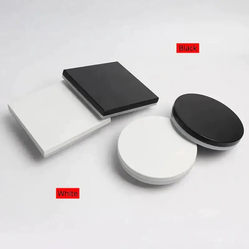 Modern Black Circular Wall Lamp Three Disc Set