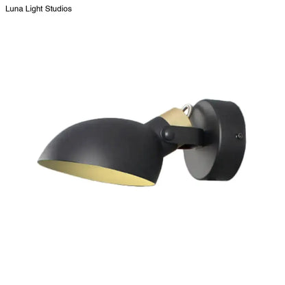 Decorbites adjustable wall sconce lamp black and cream for bedroom on Tampa Home & Garden Store