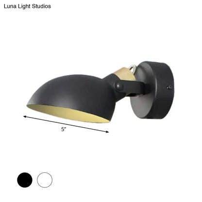Modern black & cream adjustable wall sconce light by Decorbites for bedroom on Tampa Home & Garden Store