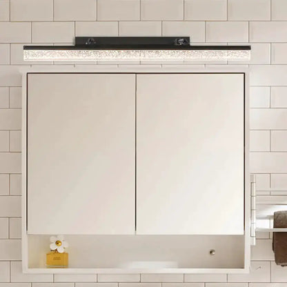 Modern Black Dual Arm Led Vanity Light For Bath