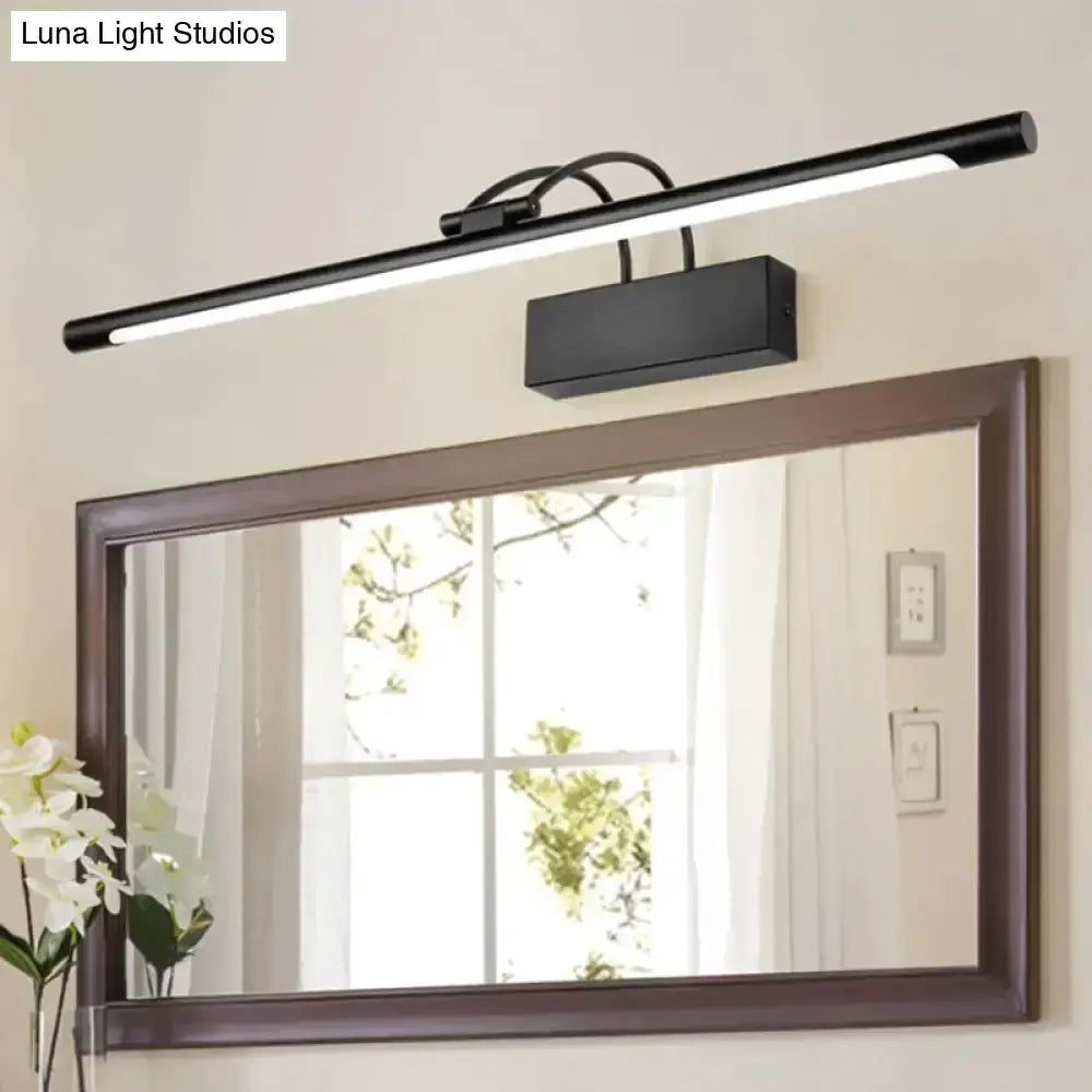 Modern Black Finish LED Wall Light for Bedroom