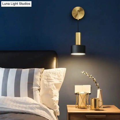 Modern Grenade Shaped Wall Lamp for Bedroom