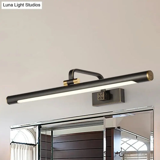 Vintage Style Metallic Wall Light with LED for Bathroom - 17"/22.5" Bronze Finish - Tampa Home & Garden Store