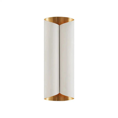 Modern Black and Gold Twisted Porch Wall Sconce